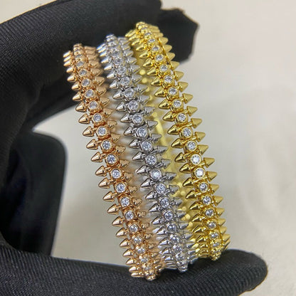 [⭐Shinejoy]CLASH  BRACELET 8MM DIAMONDS