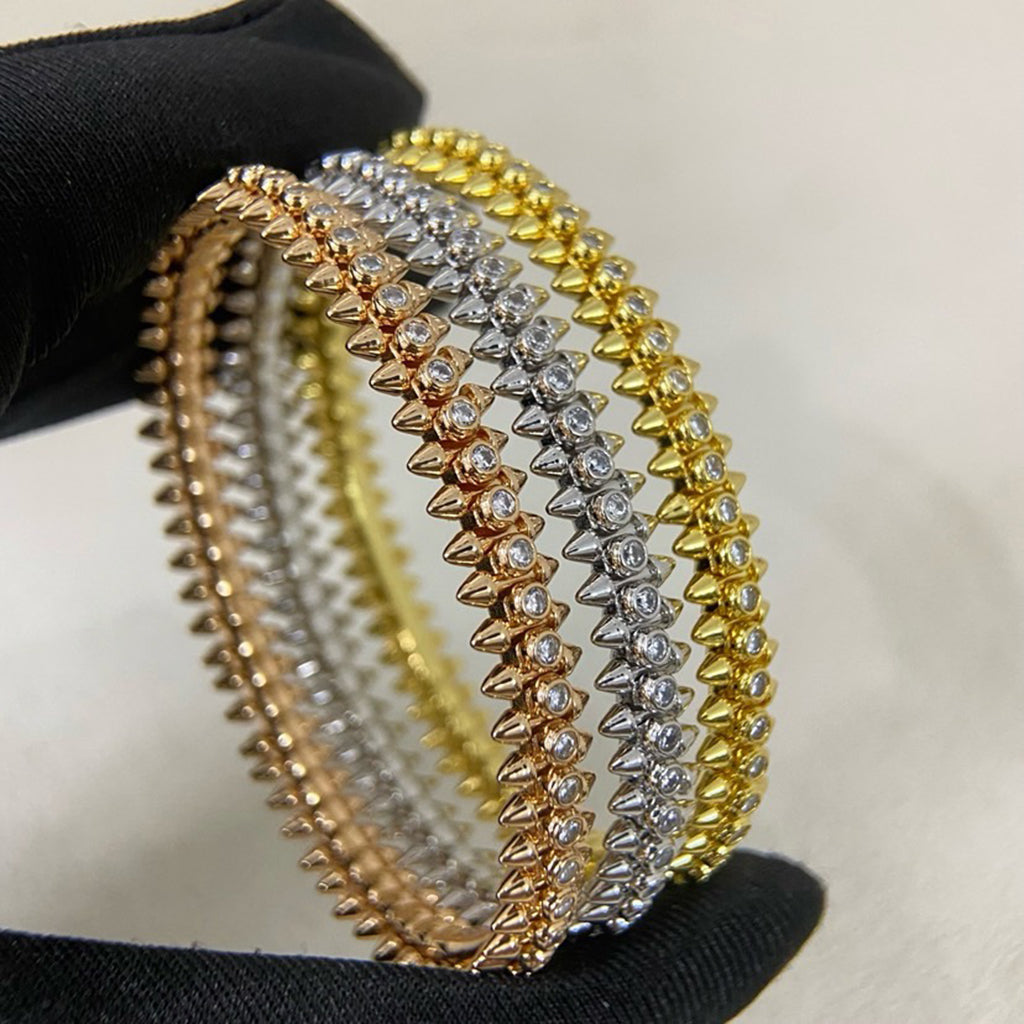 [⭐Shinejoy]CLASH  BRACELET 8MM DIAMONDS