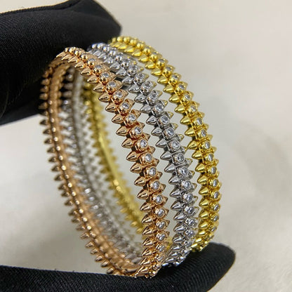 [⭐Shinejoy]CLASH  BRACELET 8MM DIAMONDS
