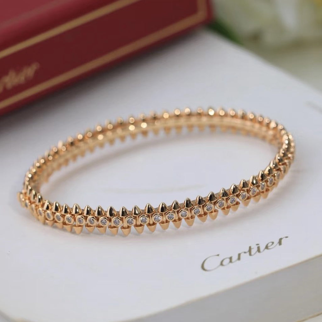 [⭐Shinejoy]CLASH  BRACELET 8MM DIAMONDS