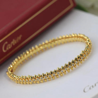 [⭐Shinejoy]CLASH  BRACELET 8MM DIAMONDS