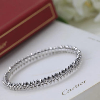[⭐Shinejoy]CLASH  BRACELET 8MM DIAMONDS