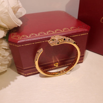 [⭐Shinejoy]PANTHERE BIG BRACELET DIAMONDS