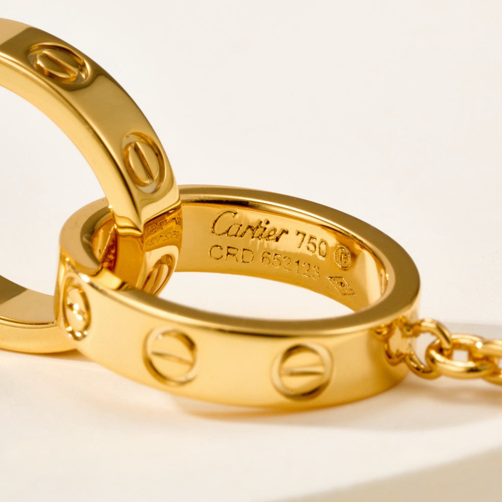 [⭐Shinejoy]LOVE BRACELET DOUBLE RING