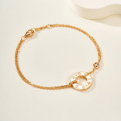 [⭐Shinejoy]LOVE BRACELET 2 DIAMOND