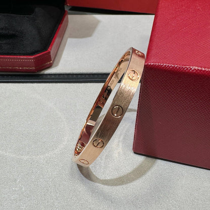[⭐Shinejoy]LOVE BRACELET 6.1MM BRUSHED