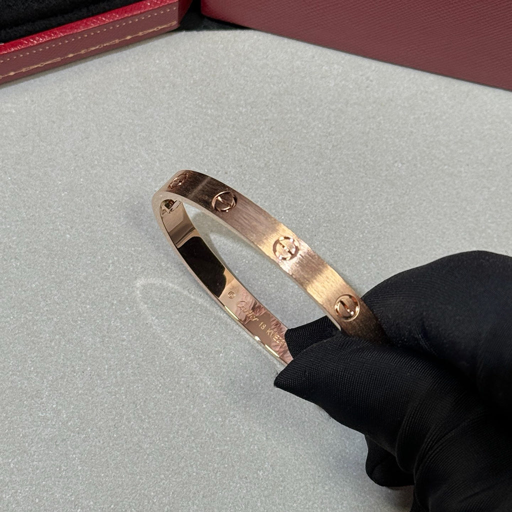 [⭐Shinejoy]LOVE BRACELET 6.1MM BRUSHED