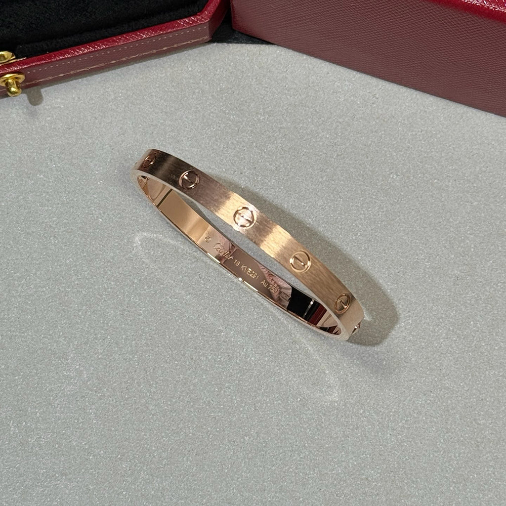 [⭐Shinejoy]LOVE BRACELET 6.1MM BRUSHED