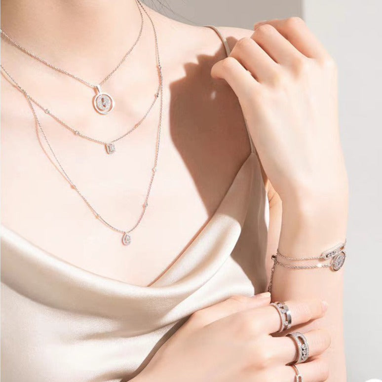 [⭐Shinejoy]Demo MOVER PM PAVED NECKLACE
