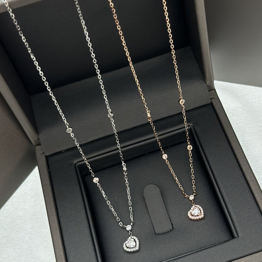 [⭐Shinejoy]JOY HEART DIAMOND NECKLACE