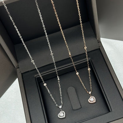 [⭐Shinejoy]JOY HEART DIAMOND NECKLACE