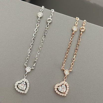 [⭐Shinejoy]JOY HEART DIAMOND NECKLACE