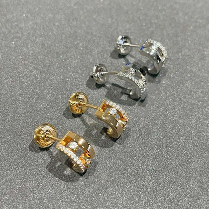 [⭐Shinejoy]MOVE ROMANE EARRINGS DIAMOND
