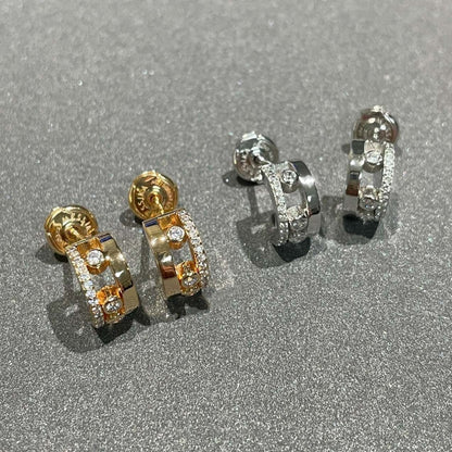 [⭐Shinejoy]MOVE ROMANE EARRINGS DIAMOND
