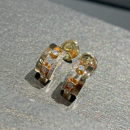 [⭐Shinejoy]MOVE ROMANE EARRINGS DIAMOND