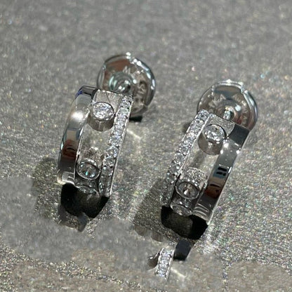 [⭐Shinejoy]MOVE ROMANE EARRINGS DIAMOND