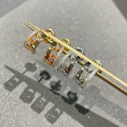 [⭐Shinejoy]MOVE ROMANE EARRINGS DIAMOND