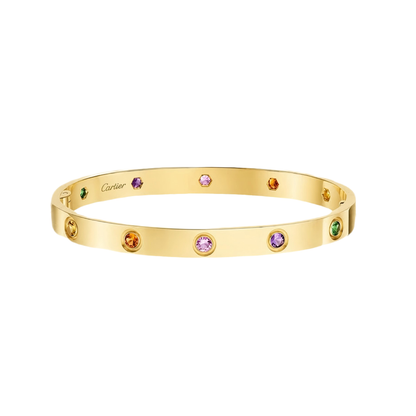 [⭐Shinejoy] 2026 RAINBOW LOVE BRACELET 6.1MM  10 DIAMONDS