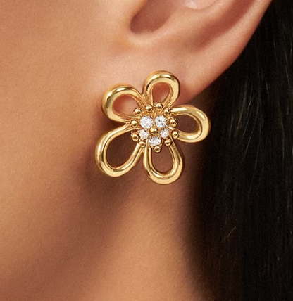 [⭐Shinejoy]FLOWERLACE EARRINGS