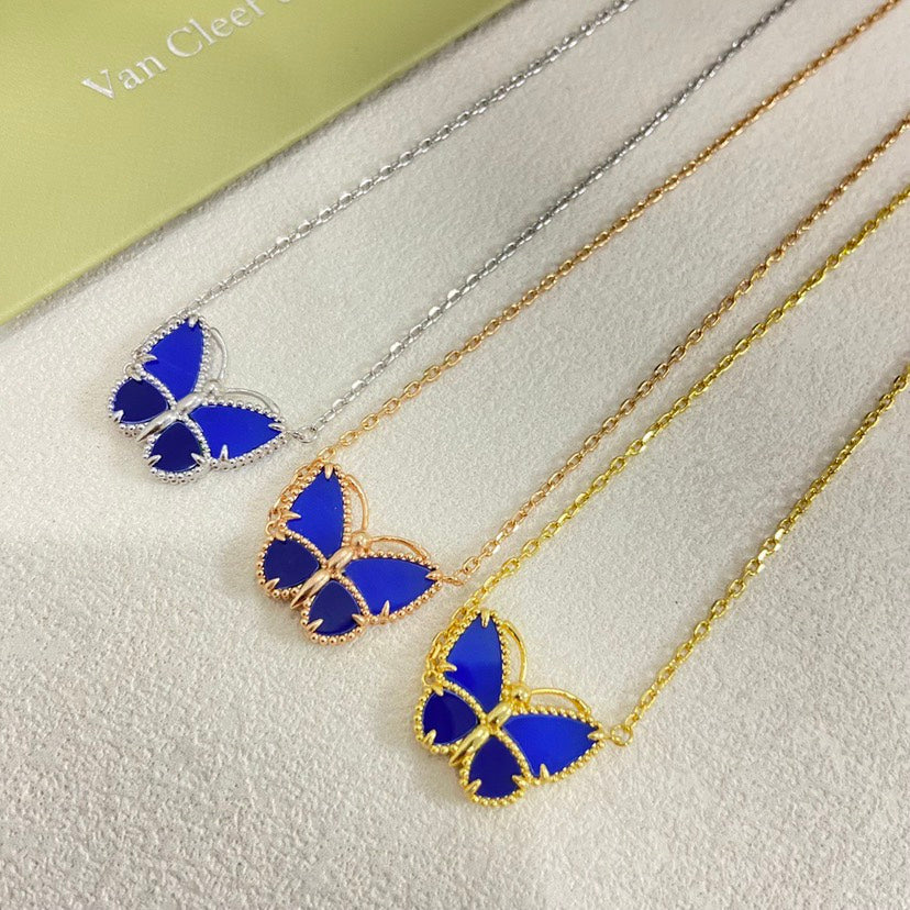 [⭐Shinejoy]  2026 NEW LUCKY BUTTERFLY 1 MOTIFS NECKLACE