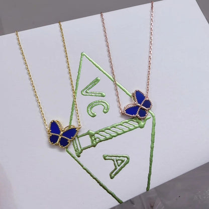 [⭐Shinejoy]  2026 NEW LUCKY BUTTERFLY 1 MOTIFS NECKLACE