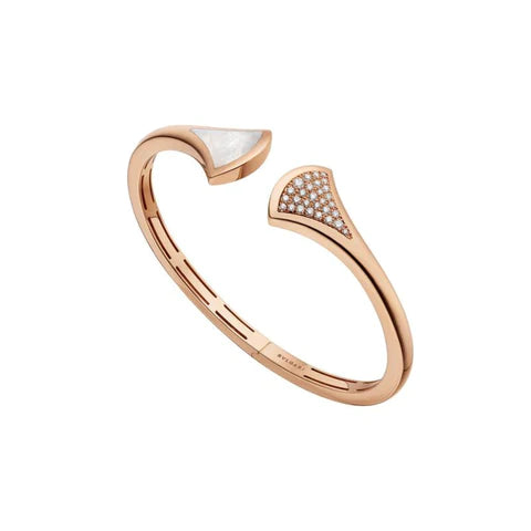 [⭐Shinejoy]DREAM BRACELET OPEN PINK GOLD MOP DIAMOND