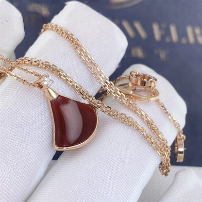 [⭐Shinejoy]DREAM NECKLACE CARNELIAN 1 DIAMOND