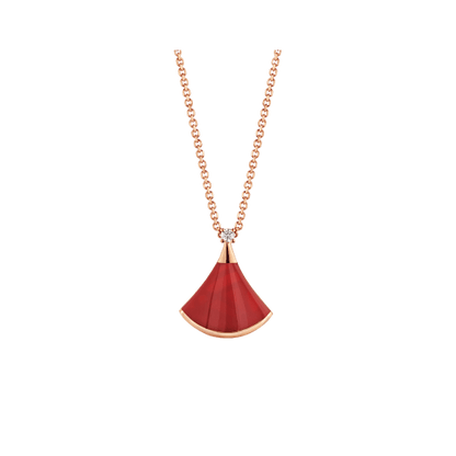 [⭐Shinejoy]DREAM NECKLACE CARNELIAN 1 DIAMOND