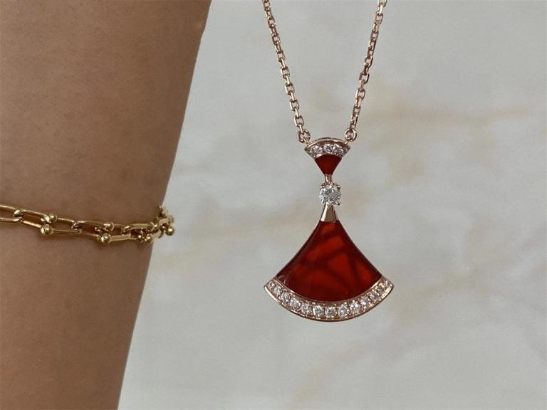 [⭐Shinejoy]DREAM NECKLACE CARNELIAN DIAMOND