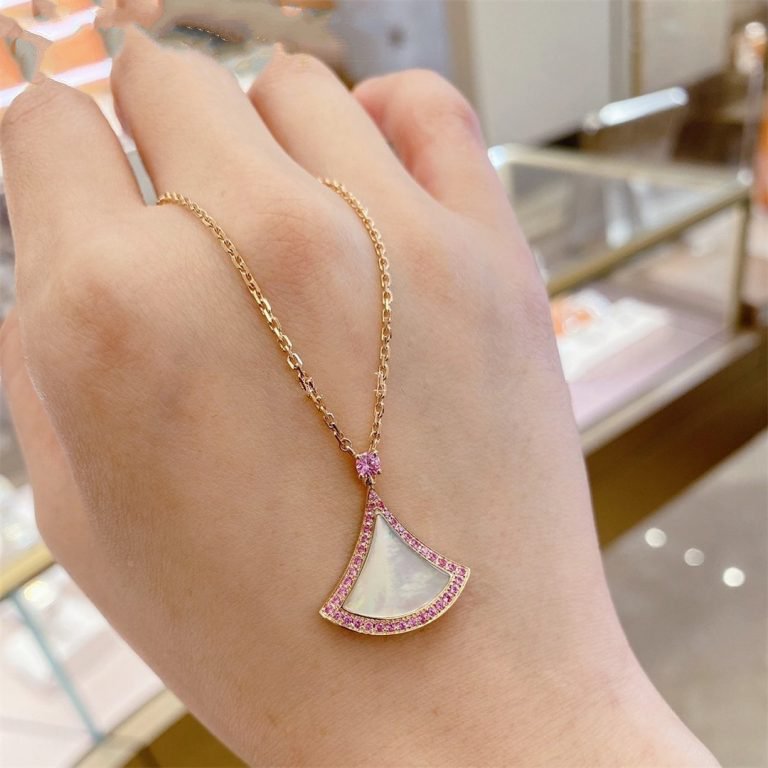 [⭐Shinejoy]DREAM NECKLACE MOP DIAMOND PINK