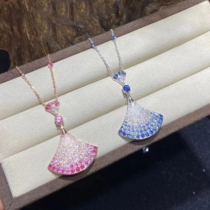 [⭐Shinejoy]DREAM NECKLACE AGATE SILVER DIAMOND