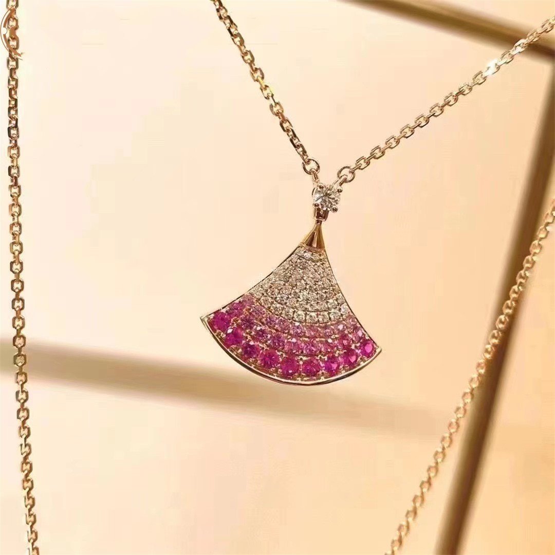 [⭐Shinejoy]DREAM NECKLACE PINK GOLD PINK DIAMOND