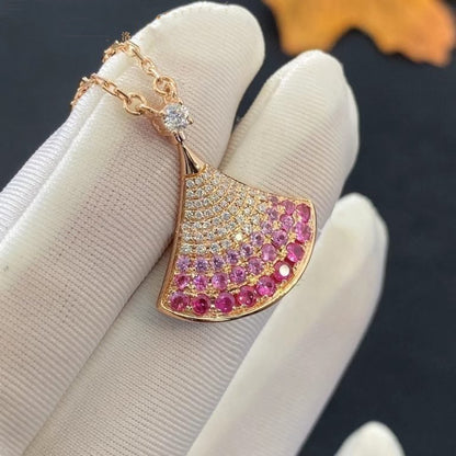 [⭐Shinejoy]DREAM NECKLACE PINK GOLD PINK DIAMOND