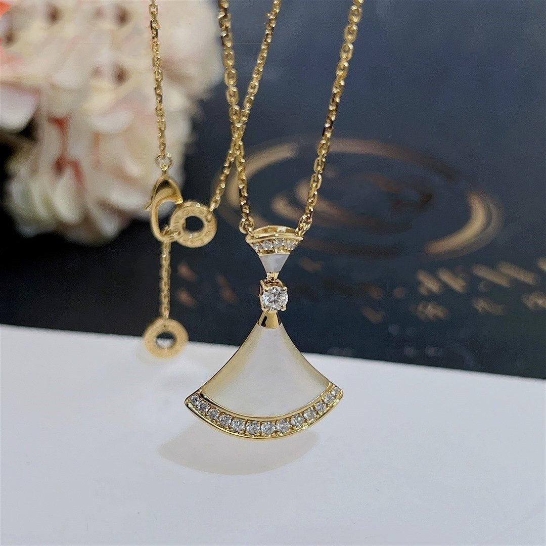 [⭐Shinejoy]DREAM NECKLACE MOP GOLD DIAMOND