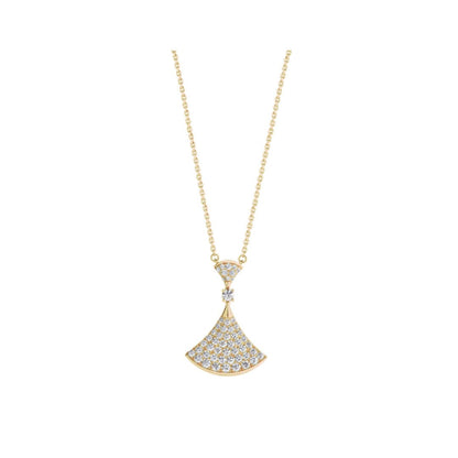 [⭐Shinejoy]DREAM NECKLACE GOLD FULL DIAMOND