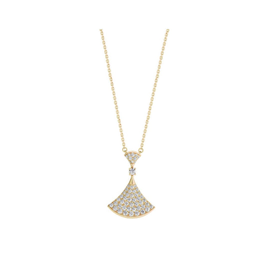 [⭐Shinejoy]DREAM NECKLACE GOLD FULL DIAMOND