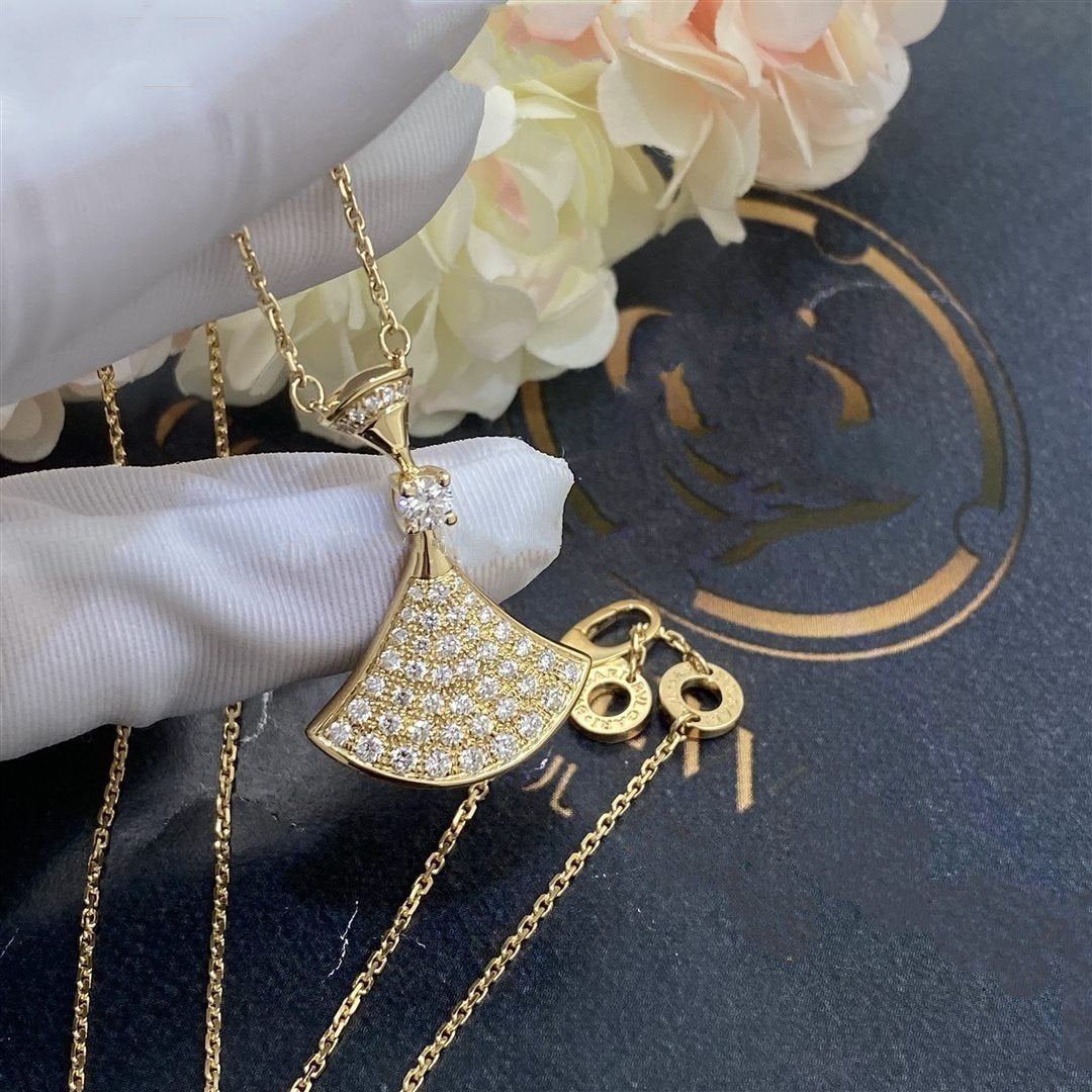 [⭐Shinejoy]DREAM NECKLACE GOLD FULL DIAMOND