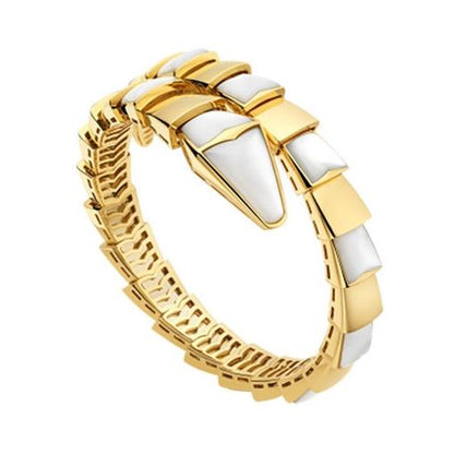 [⭐Shinejoy]SERPENTI BRACELET MOP GOLD