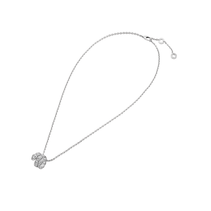 [⭐Shinejoy]SERPENTI  NECKLACE DOUBLE RING DIAMOND