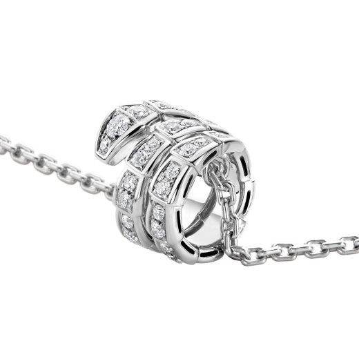 [⭐Shinejoy]SERPENTI  NECKLACE DOUBLE RING DIAMOND