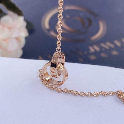 [⭐Shinejoy]LOVE BRACELET DOUBLE RING