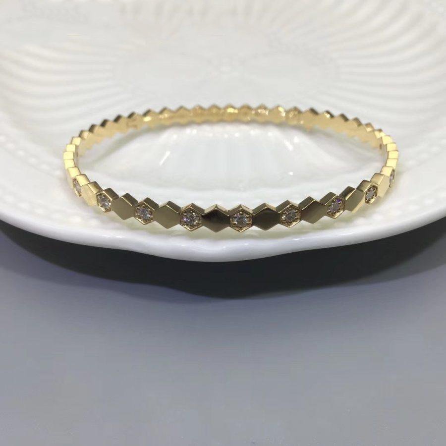 [Shinejoy]BEE LOVE GOLD DIAMOND BRACELET
