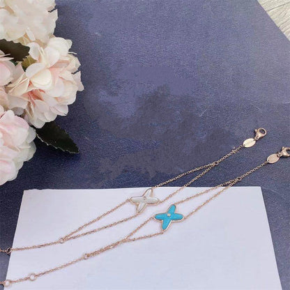 [⭐Shinejoy]JEUX BRACELET TURQUOISE PINK GOLD 1 DIAMOND