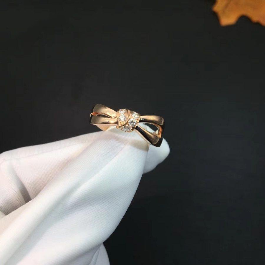 [⭐Shinejoy]LIENS RING PINK GOLD DIAMOND