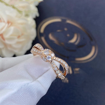 [⭐Shinejoy]LIENS PINK GOLD DIAMOND RING
