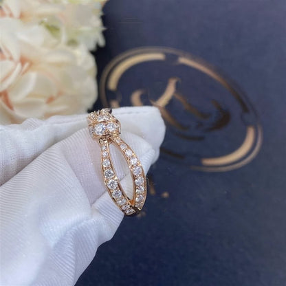 [⭐Shinejoy]LIENS PINK GOLD DIAMOND RING