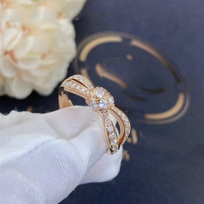 [⭐Shinejoy]LIENS PINK GOLD DIAMOND RING