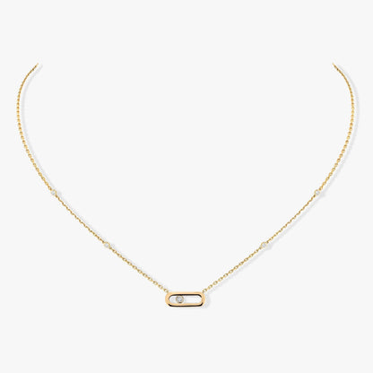 [⭐Shinejoy]MOVE UNO DIAMOND NECKLACE