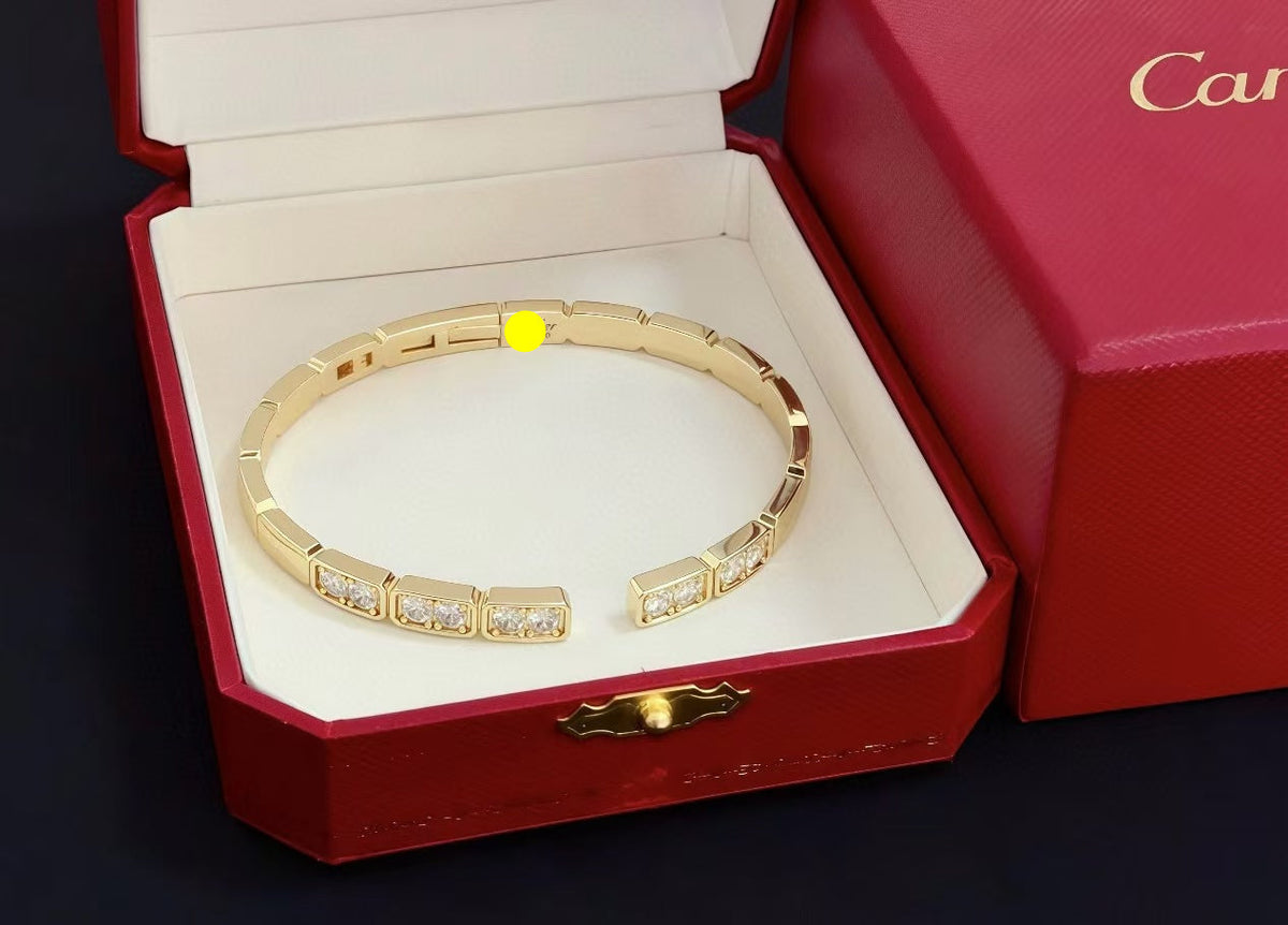 [⭐Shinejoy jewelrys]LOVE DIAMOND OPEN  BRACELET