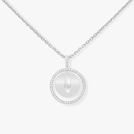 [⭐Shinejoy]Demo MOVE PM NECKLACE SILVER DIAMOND